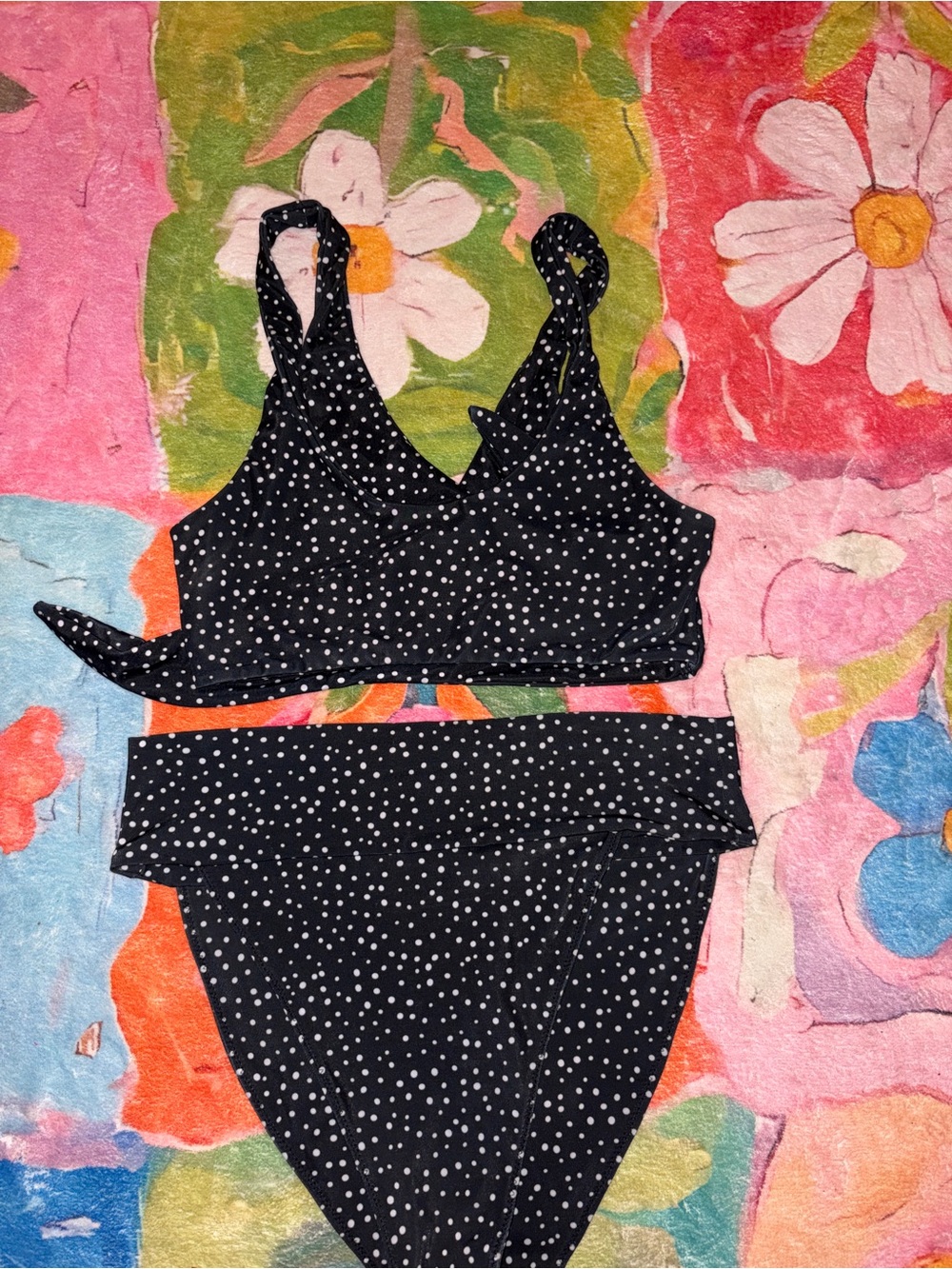 Polkadot swimsuit